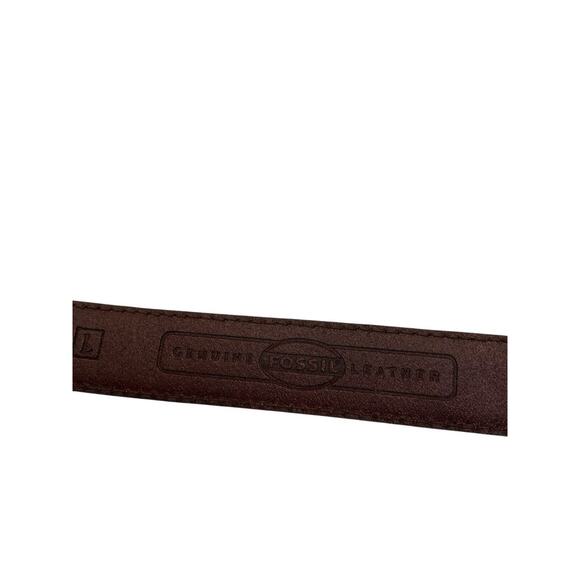 Fossil Brown Leather Women Belt Size Large main image 6